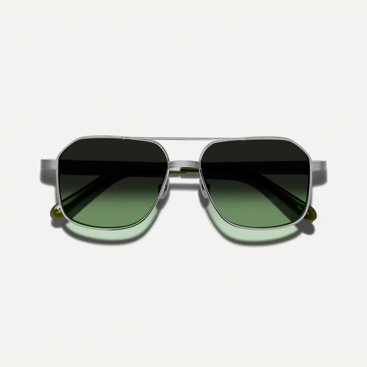 Las Mingle Sun en Silver con Forest Wood CMT lenses