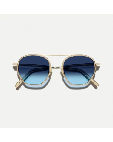 Las Kugel en Cinnamon con Denim Blue CMT lenses
