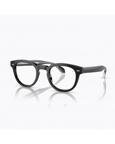 Oliver Peoples Sheldrake Black (vista 3q)