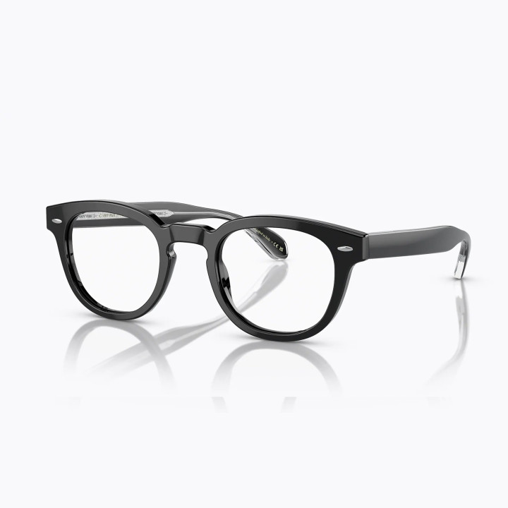 Oliver Peoples Sheldrake Black (vista 3q)