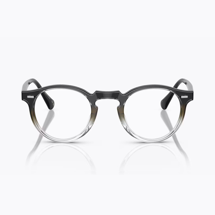 Oliver Peoples Gregory Peck Dark Military Crystal Gradient