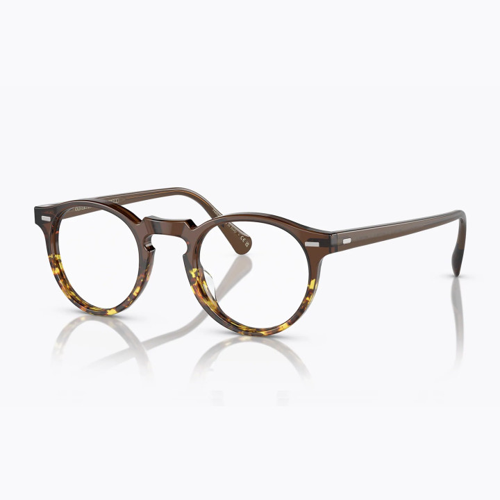 Oliver Peoples Gregory Peck Espresso 382 Gradient (3q view)