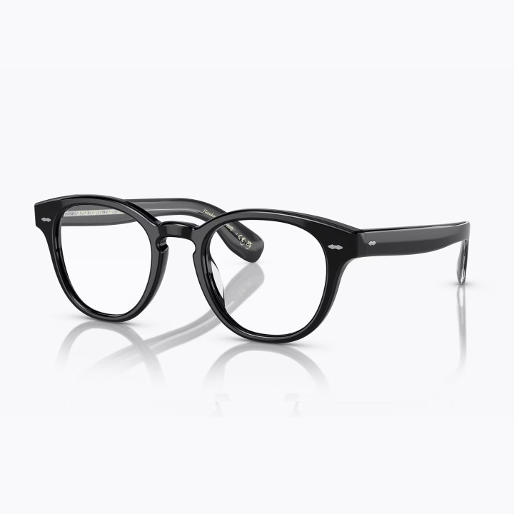 Oliver Peoples Cary Grant Black (3q view)