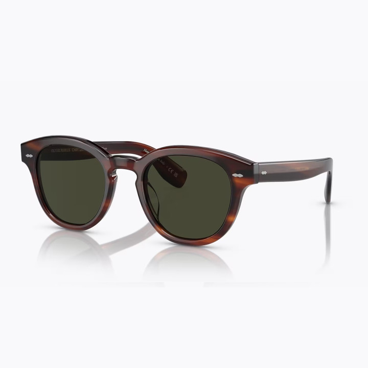 Oliver Peoples Cary Grant Sun Grant Tortoise (3q view)