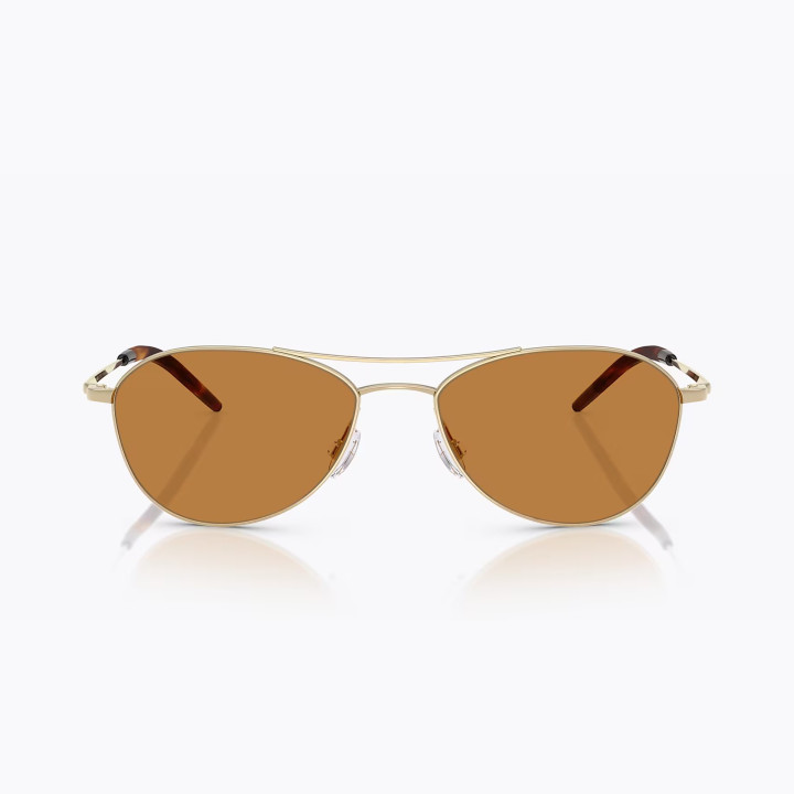 Oliver Peoples Aero II Gold Cognac