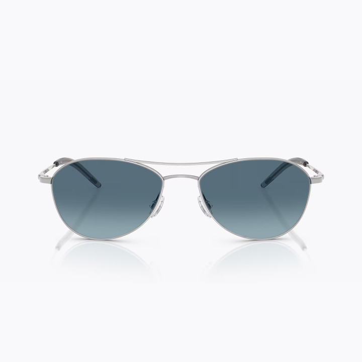 Oliver Peoples Aero II Silver Marine Gradient