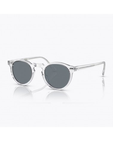 Oliver People Gregory Peck Sun Crystal Blue Photochromic (vista 3q)