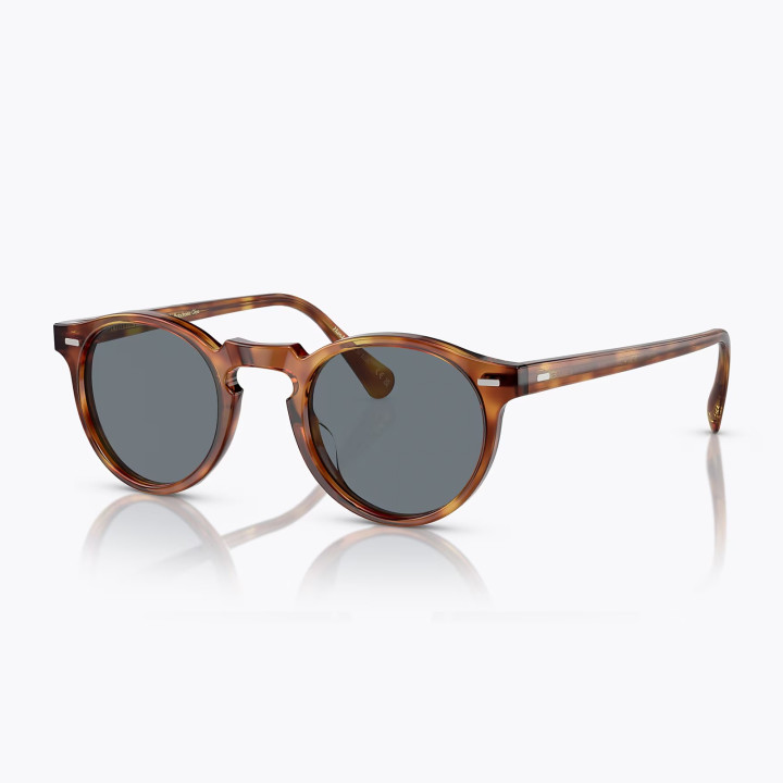 Oliver Peoples Gregory Peck Sun Semi matte LBR (3q view)