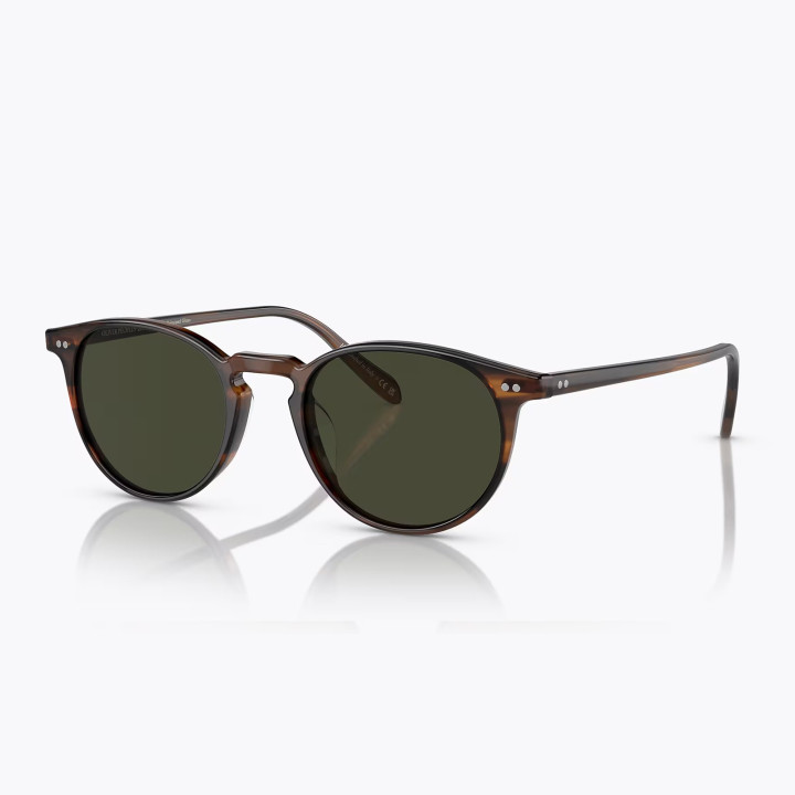Oliver Peoples Riley Sun Tuscany Tortoise G-15 Polar (vista 3q)